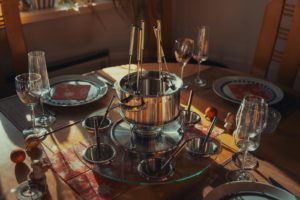 Fondue à la viande